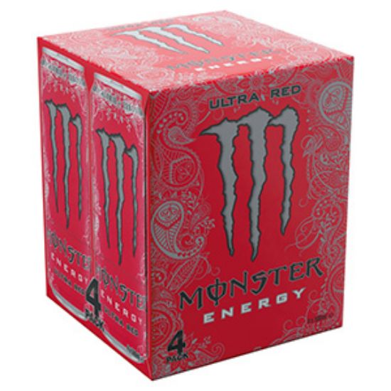 Picture of 500 Monster Ultra Red Multi 4pk x6 DRS